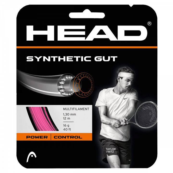 Head Synthetic Gut 1.30 Pink